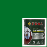 Esmalte galvaproa directo sobre galvanizado verde prado ral 6001